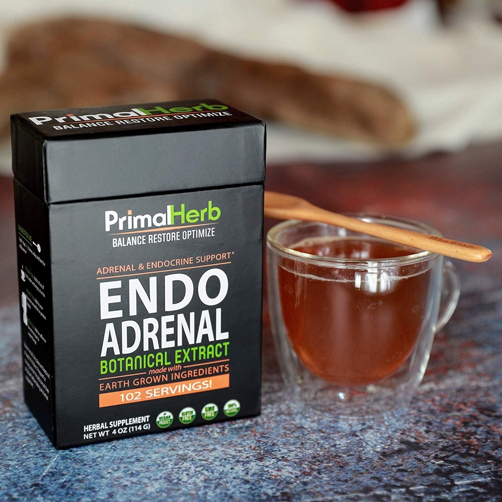 Adrenal Support | by Primal Herb | Stress Relief and Adrenal Fatigue Supplement