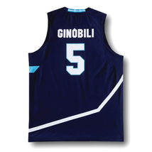 Manu Ginobili Custom Team Argentina New Men Basketball Jersey Navy Blue Any Size image 5