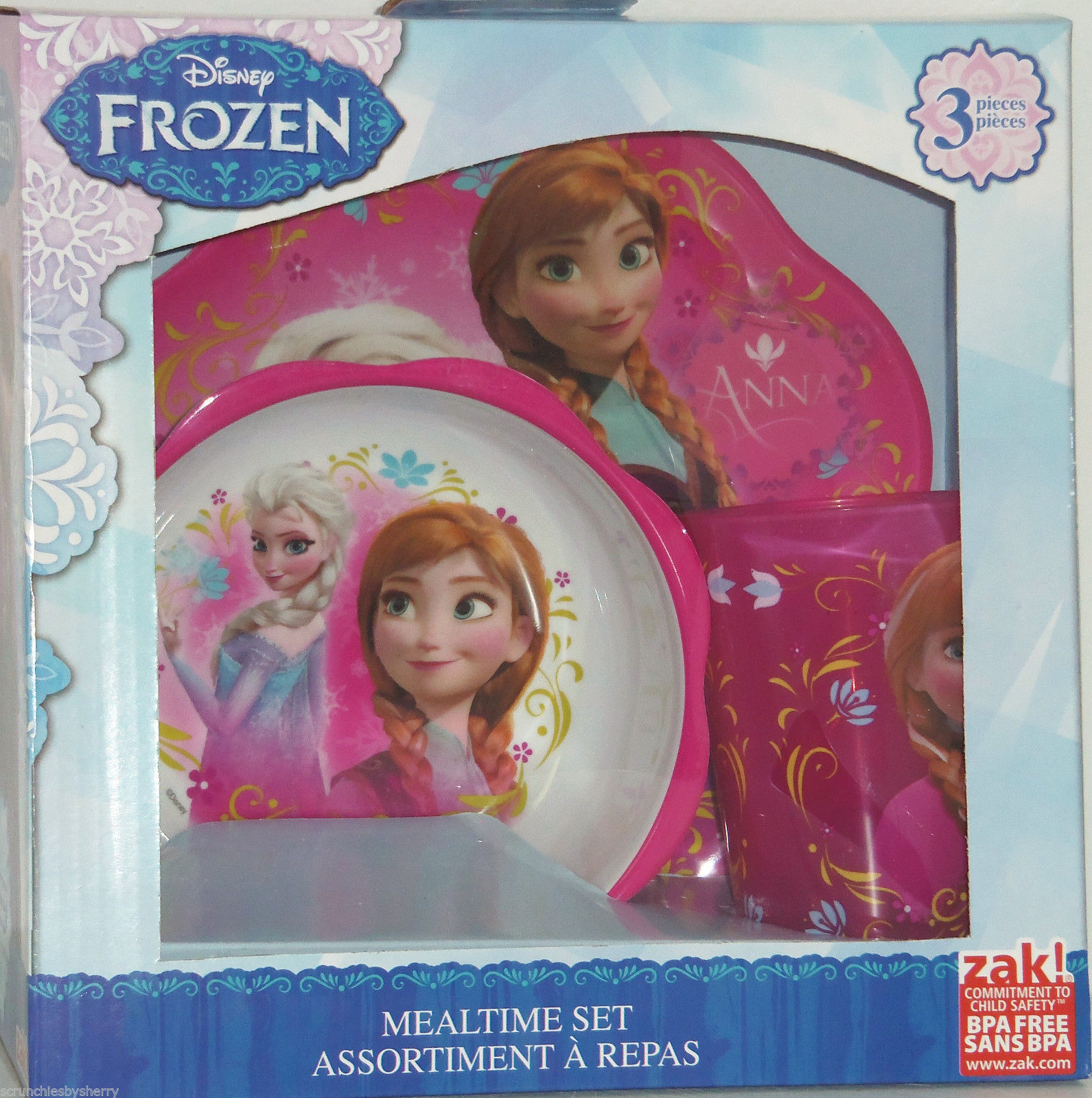 disney frozen plate set