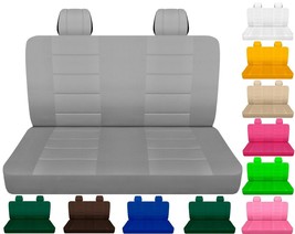 Truck seat covers fits Nissan Hardbody 1990-1997 Front bench with 2 headrests - $82.99