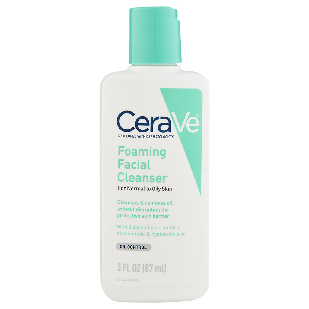 CeraVe Foaming Facial Cleanser 3 oz Cleansers & Toners