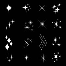 Sparkle svg, Sparkle stars, Sparkle cut file, Svg clip art, Sparkle vector - $1.69