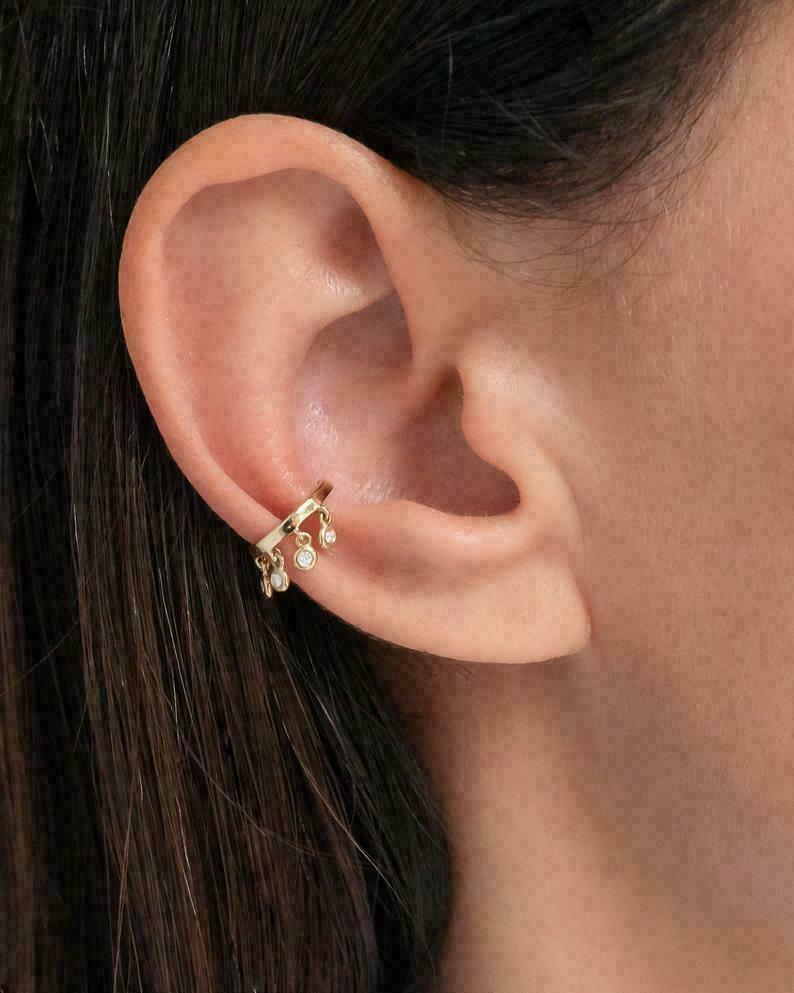 Hoop/Huggie Earrings 0.30Ct Round Cut D/VVS1 Diamond Solid 18K Rose Gold Finish Hoop/Huggie Earrings 0.30Ct Round Cut D/VVS1 Diamond Solid 18K Rose Gold Finish