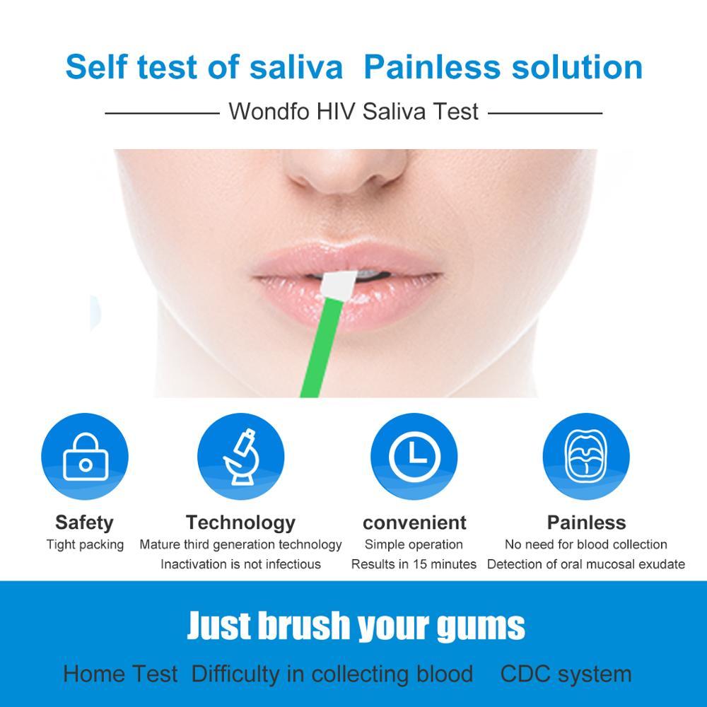 Oral Hiv Saliva Test Self Test Kit At Home Accurate Fast Hiv Swab