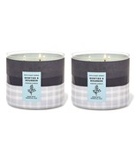 Bath &amp; Body Works Bowties &amp; Bourbon 3 Wick Candle - Set of 2 - $65.99
