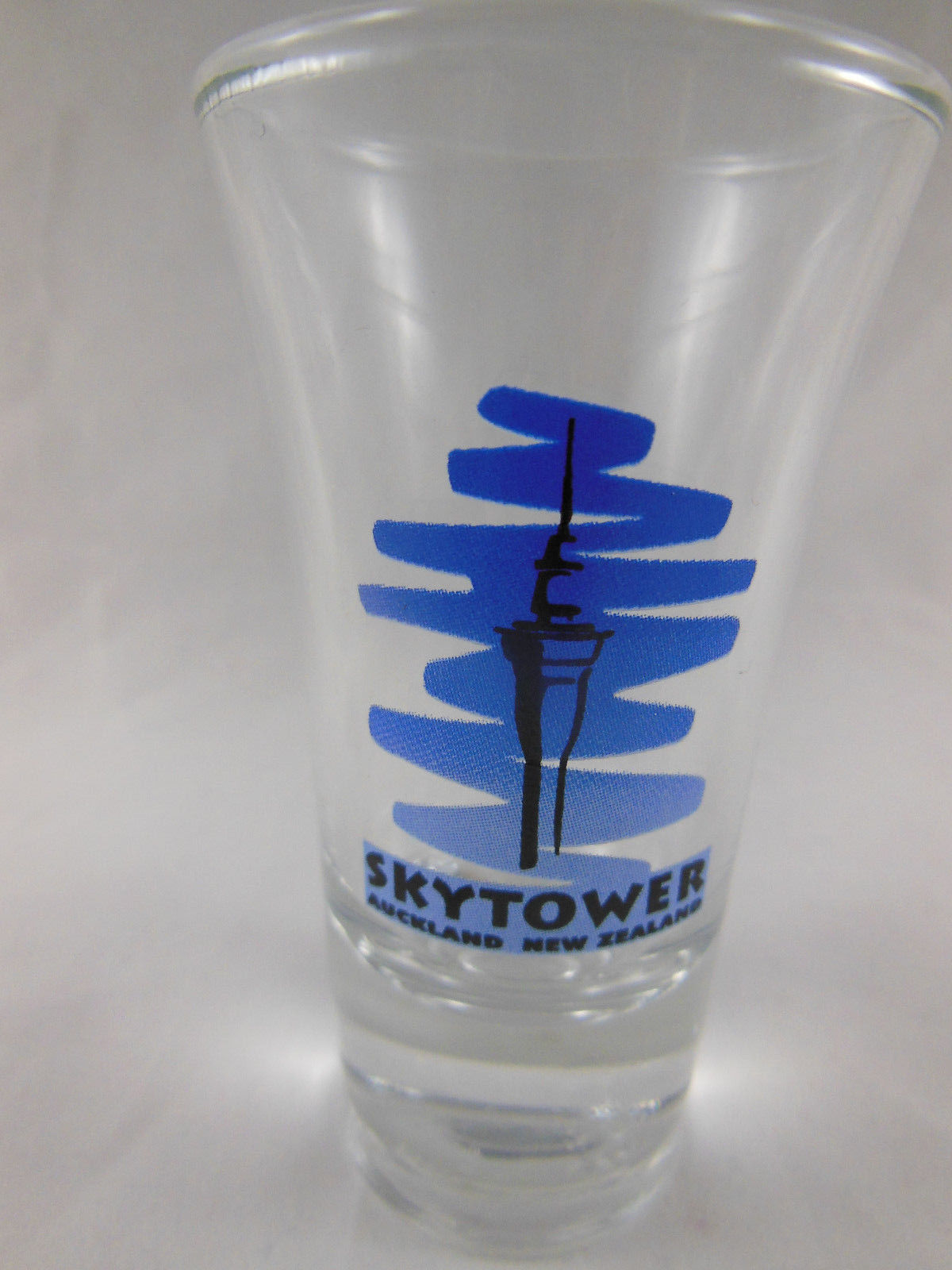 New Zealand Tall Shot Glass Auckland Sky Tower Shot Glasses