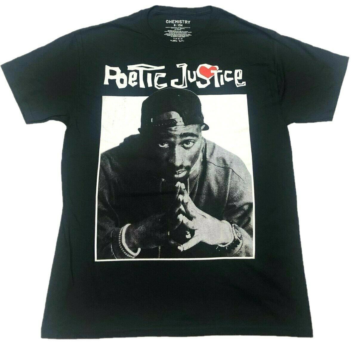 Poetic Justice Tupac Shakur 2Pac Tee Shirt New - T-Shirts