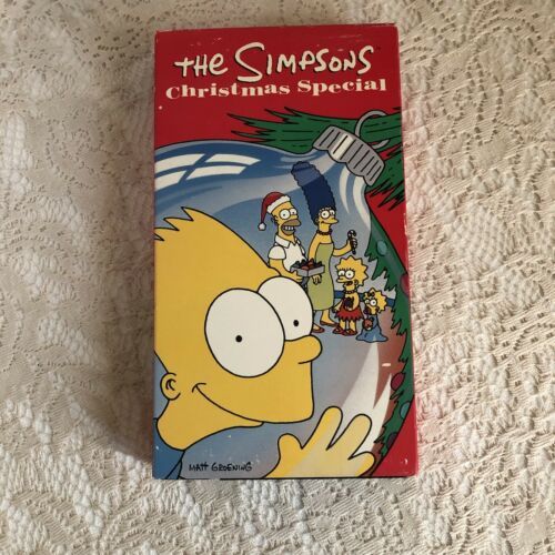 The Simpsons Christmas Special VHS 1991 - VHS Tapes