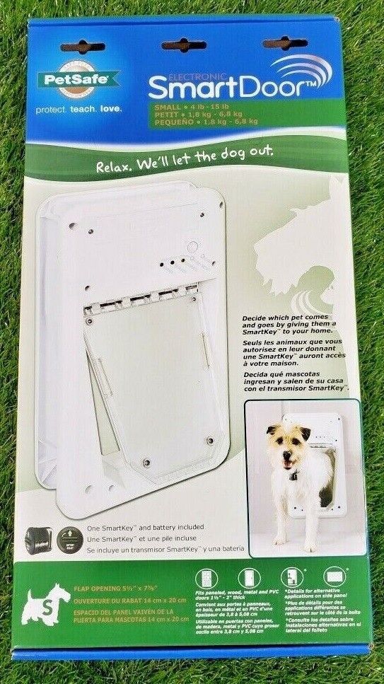 Primary image for PetSafe Dog and Cat Electronic SmartDoor - Small - White PPA11-10711