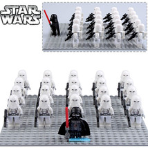 Star wars snowtrooper army lego moc minifigures toys set 21pcs thumb200