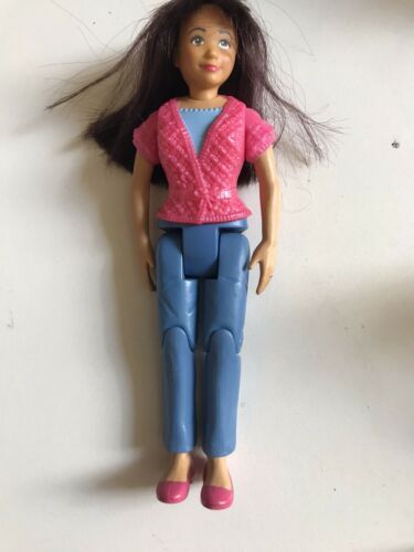 Details about   FISHER PRICE Loving Family Dollhouse DARK-HAIRED MOM WOMAN MOTHER 2000 Rare! 