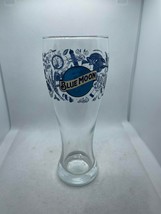 RARE BLUE MOON &quot; SALUTE CHEERS&quot; Pilsner 20oz TALLBOY BEER GLASS 9” Tall - £19.91 GBP