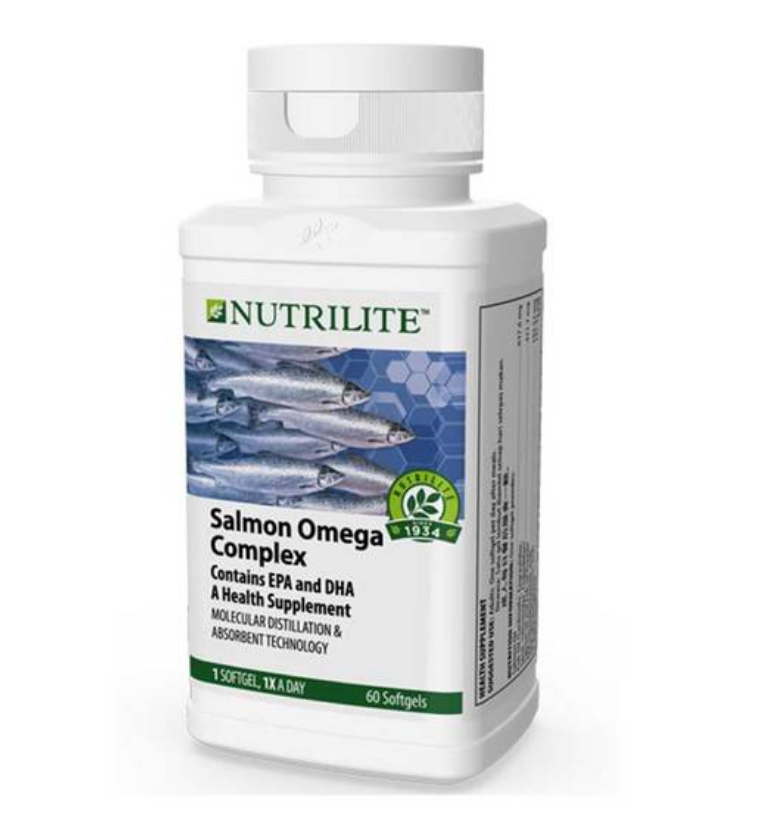 Amway Nutrilite Salmon Omega Complex 60 Tabs Makes Healthy Heart