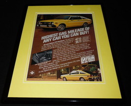 1979 Datsun 210 Hatchback 11x14 Framed ORIGINAL Vintage Advertisement