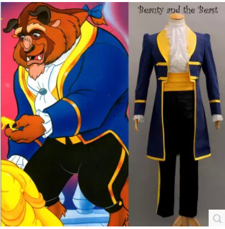 Beauty and the beast prince cosplay costume Prince cosplay costume