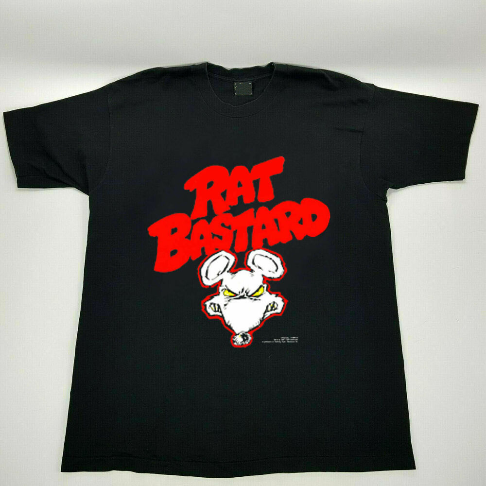 Vtg 90s 1997 Rat Bastard Crucial Comics T shirt Reprint Top Condition ...