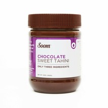 Soom Foods Vegan Chocolate Sweet Tahini Spread, 12 oz (Pack of 6 Jars) - $38.29