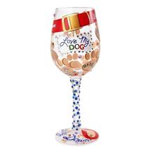 Love My Dog Wine Glass - $37.99