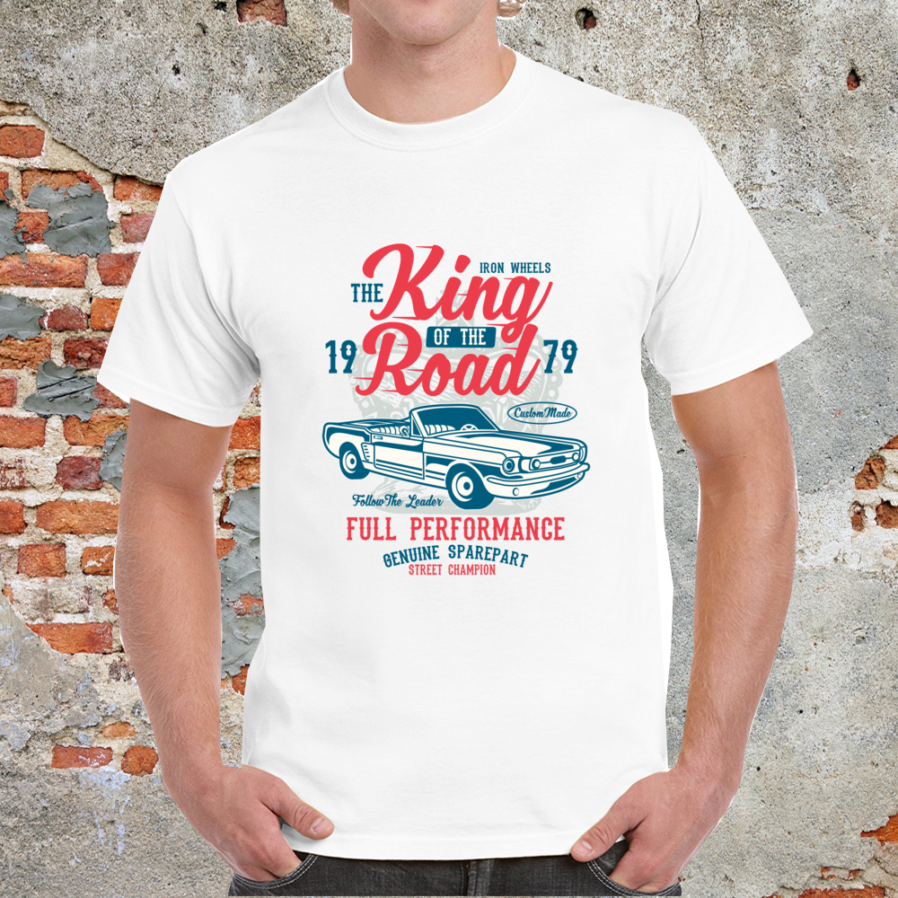 Iron Wheels The King of the Road 1979 Full Performance Street Champion T-shirt
