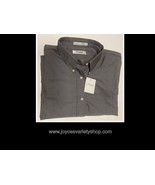 Men's Tailored Dress Shirt Long Sleeve Button Down Gray Plaids Many Sizes - $8.99