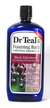 1 Dr Teal&#39;s 34 Oz Black Elderberry Essential Oils Foam Bath With Pure Ep... - $18.99