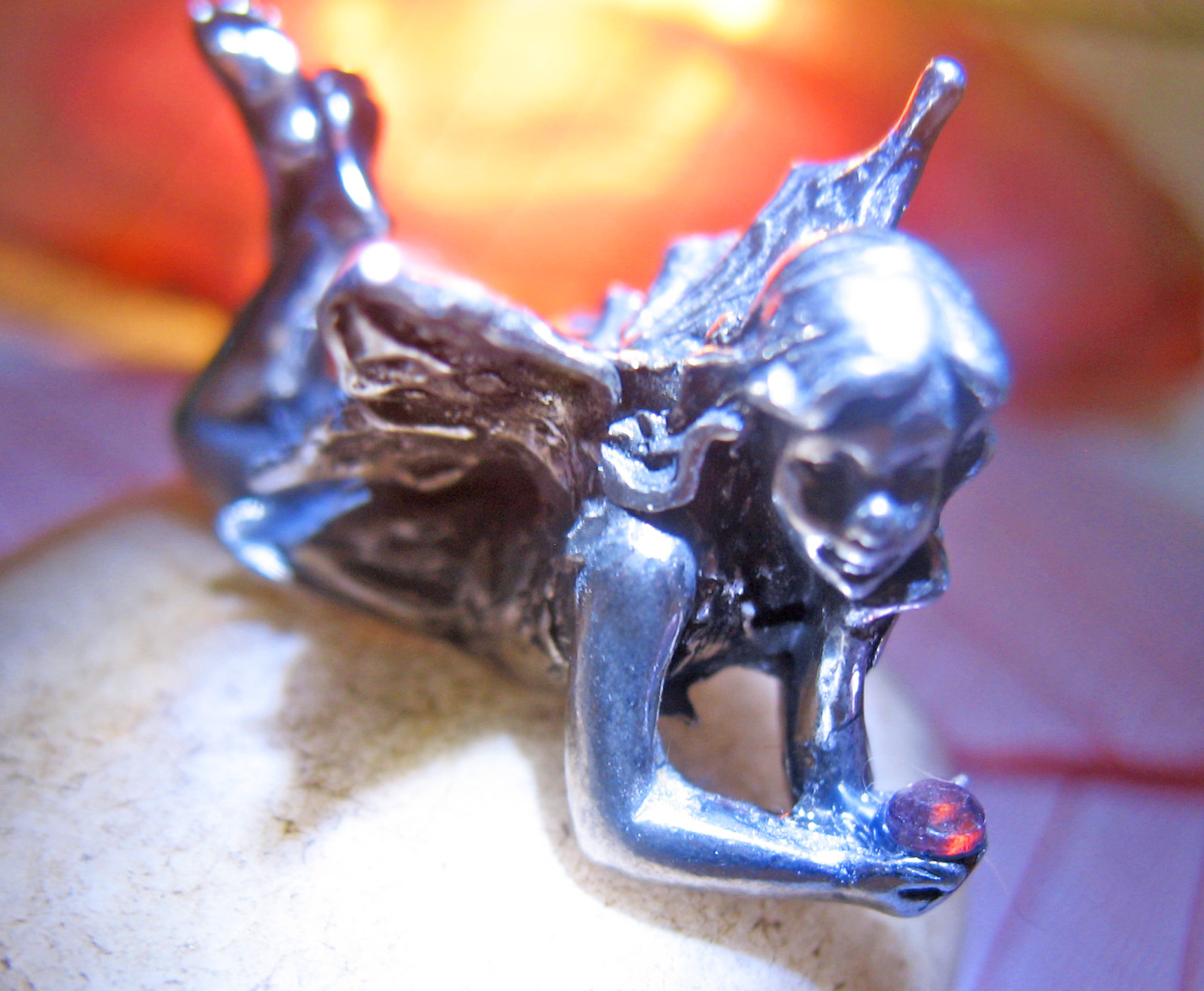 dark fairy figurine