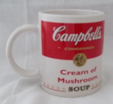 Campbell's Cream of Mushroom Soup Coffee Tea Mug Cup - $24.74