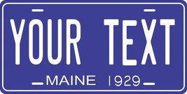 Maine 1929 Personalized Tag Vehicle Car Auto License Plate - $16.75