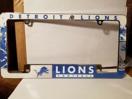 NFL Detroit Lions All Over Chrome License Plate Frame - $24.49