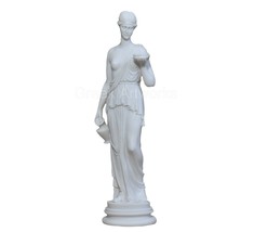 Hebe goddess of youth cupbearer Female Greek Roman Statue Sculpture Cast... - $110.14