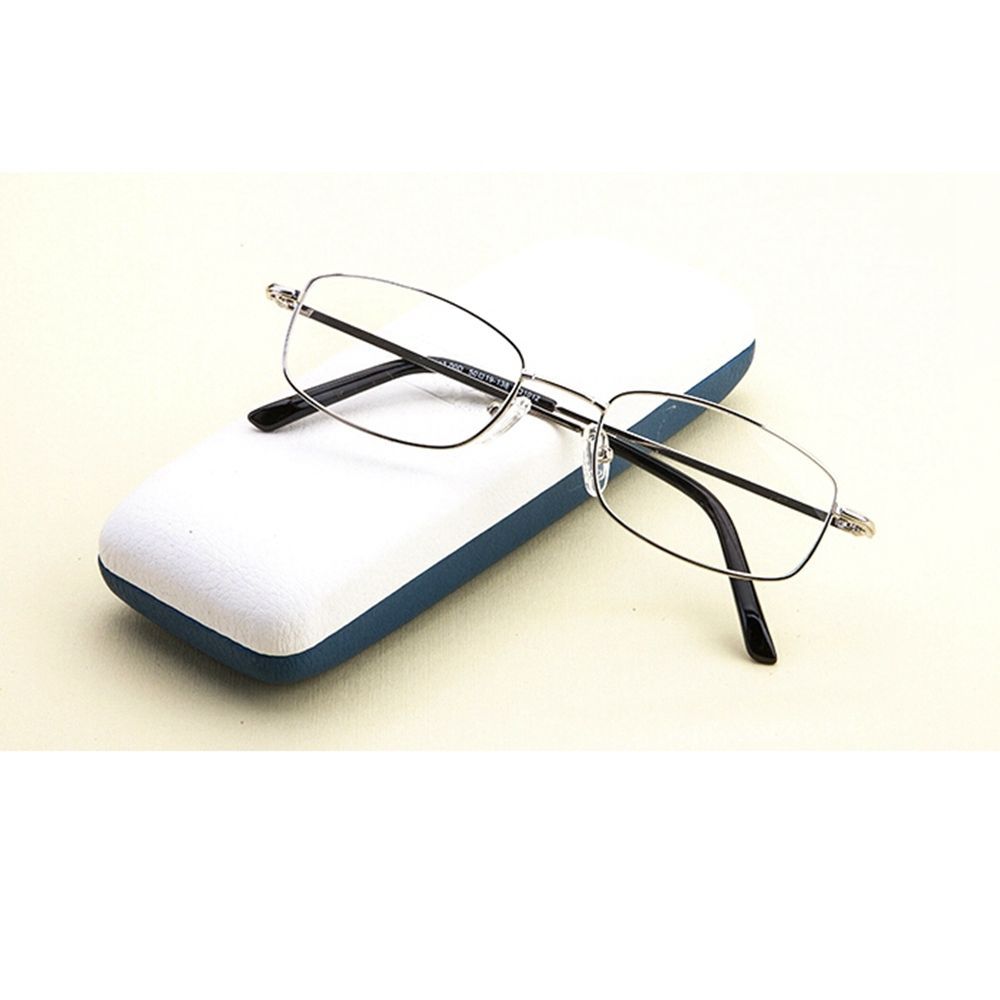 High Quality Silver Full Rim Reader Reading Glasses Eyeglasses +1.00+4
