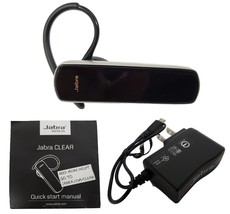 Jabra CLEAR Bluetooth Wireless Ear-Hook A2DP Headsets Stream Multimedia Black - $9.99