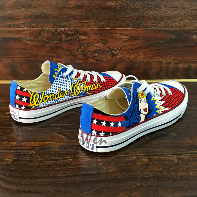wonder woman low top converse for sale
