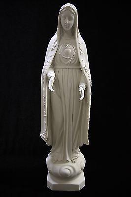 Primary image for 24" Our Lady of Fatima Virgin Mary Catholic Statue Garden Outdoor Made in Italy