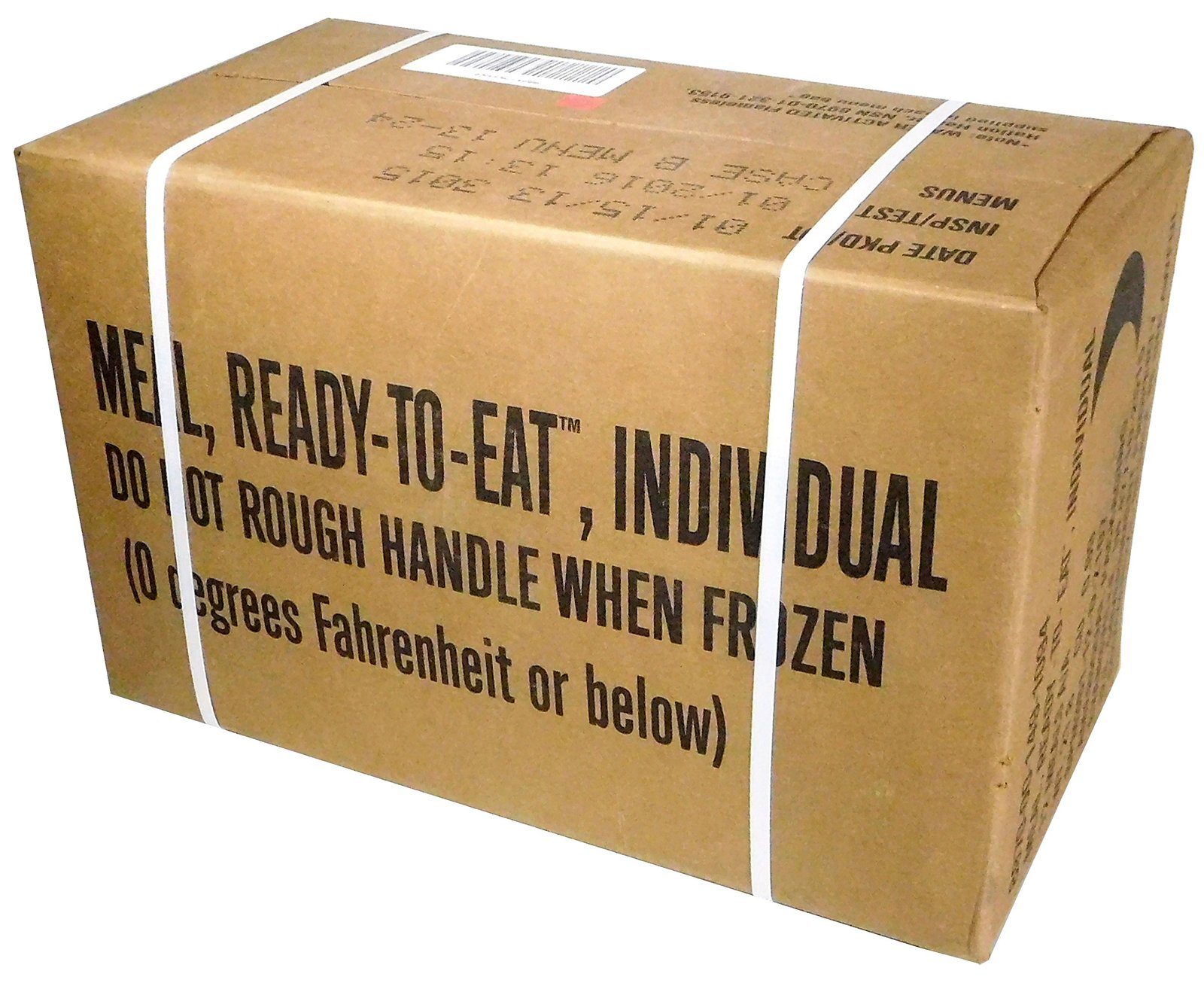 MREs (Meals Ready-to-Eat) Box B, Genuine U.S. Military Surplus, Menus ...