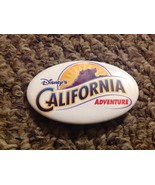 Disney DLR - Disney&#39;s California Adventure Button Original Rare Circa 20... - $16.34