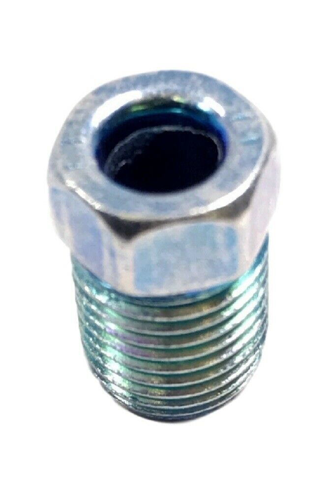 Generic SS7800 Metric Brake Line Nut 3/16 x M10 x 1.0 Inv. Tube Nut
