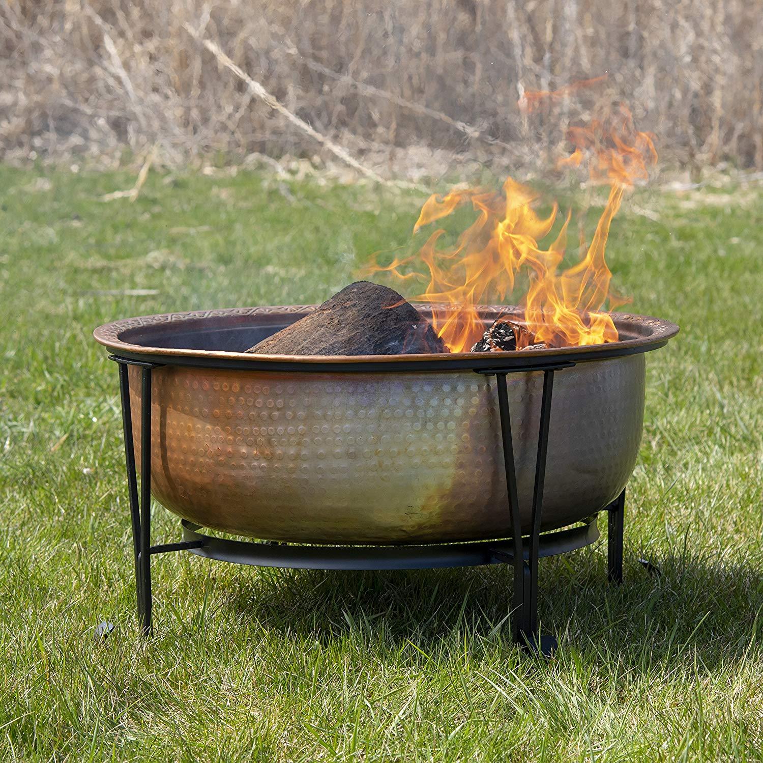 FTCOPVINTC Vintage Copper Fire Pit Fire Pits