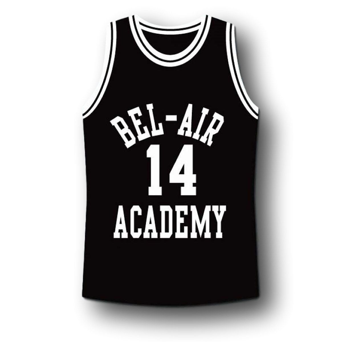 black bel air academy jersey