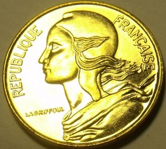 Gem Unc France 1974 5 Centimes~Liberty Bust~Fantastic~Free Shipping - $3.22