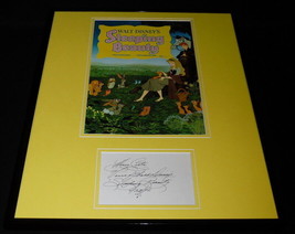 Mary Costa Signed Framed 16x20 Poster Display Sleeping Beauty Inscription image 1