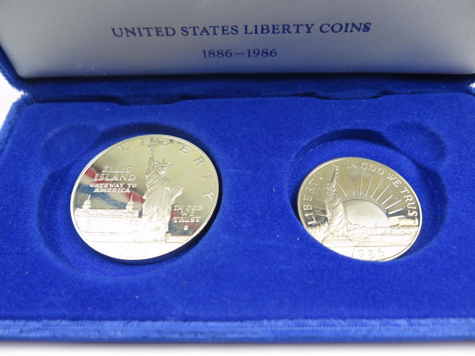 us liberty coins 1986 proof set
