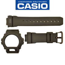 Genuine CASIO G-SHOCK DW-6900MS-1 (1289) Black Rubber watch band &amp; bezel... - $64.95