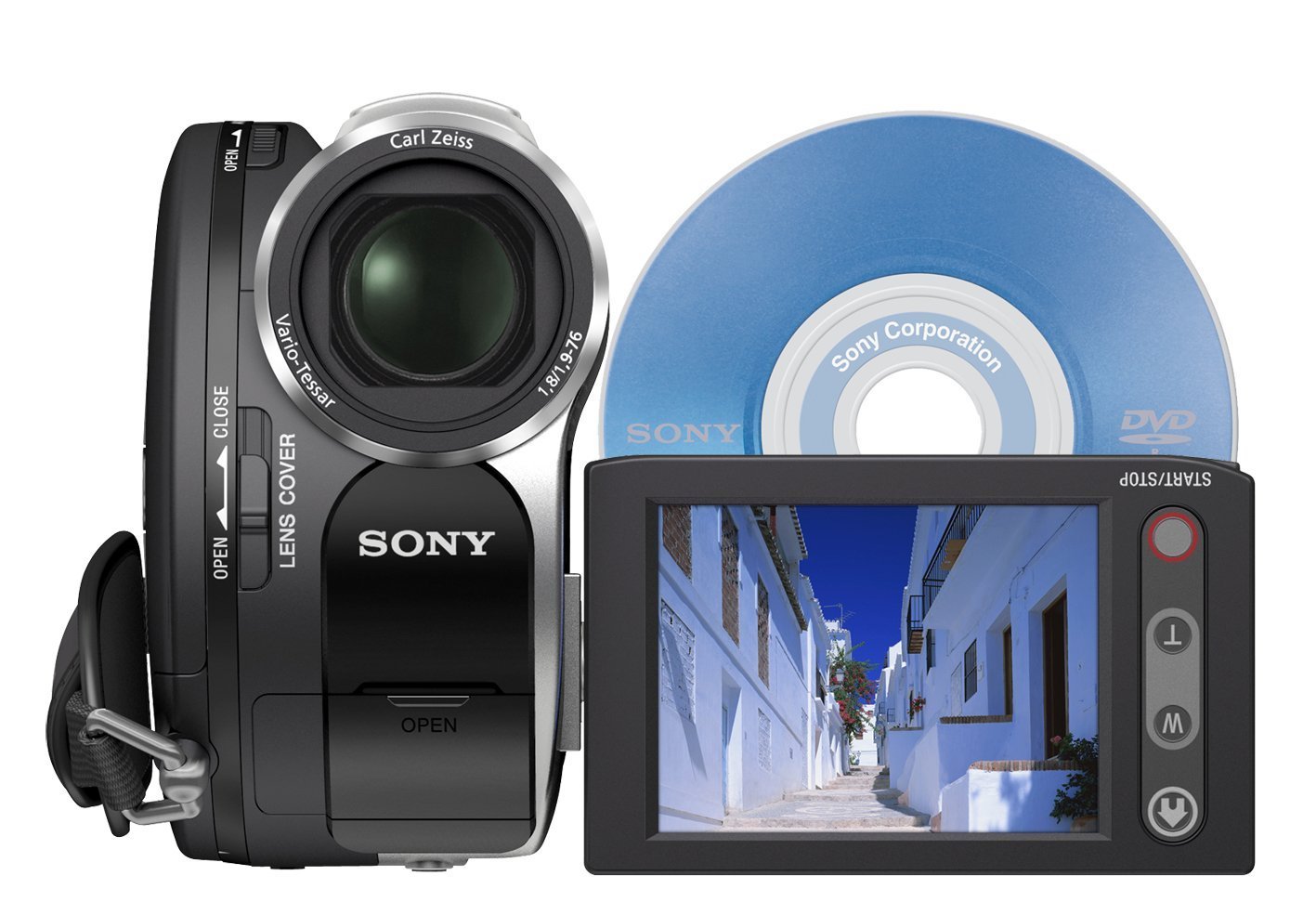 Sony DCRDVD108 DVD Handycam Camcorder with 40x Optical Zoom with Case
