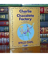 Charlie Chocolate Factory Roald Dahl New Sealed Deluxe Leather Bound Har... - $49.44