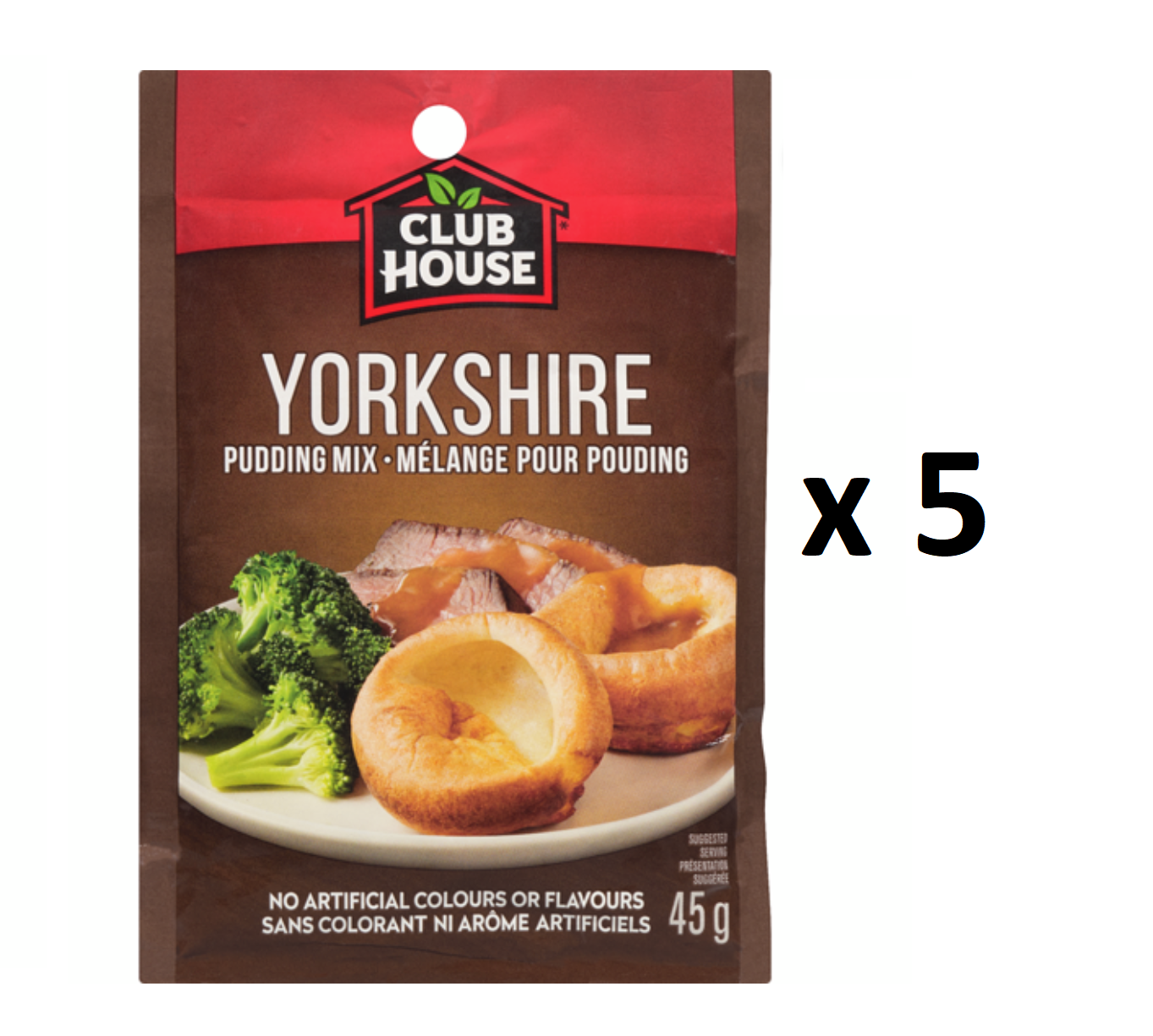 Club House Yorkshire Pudding 45 G Pack And Similar Items