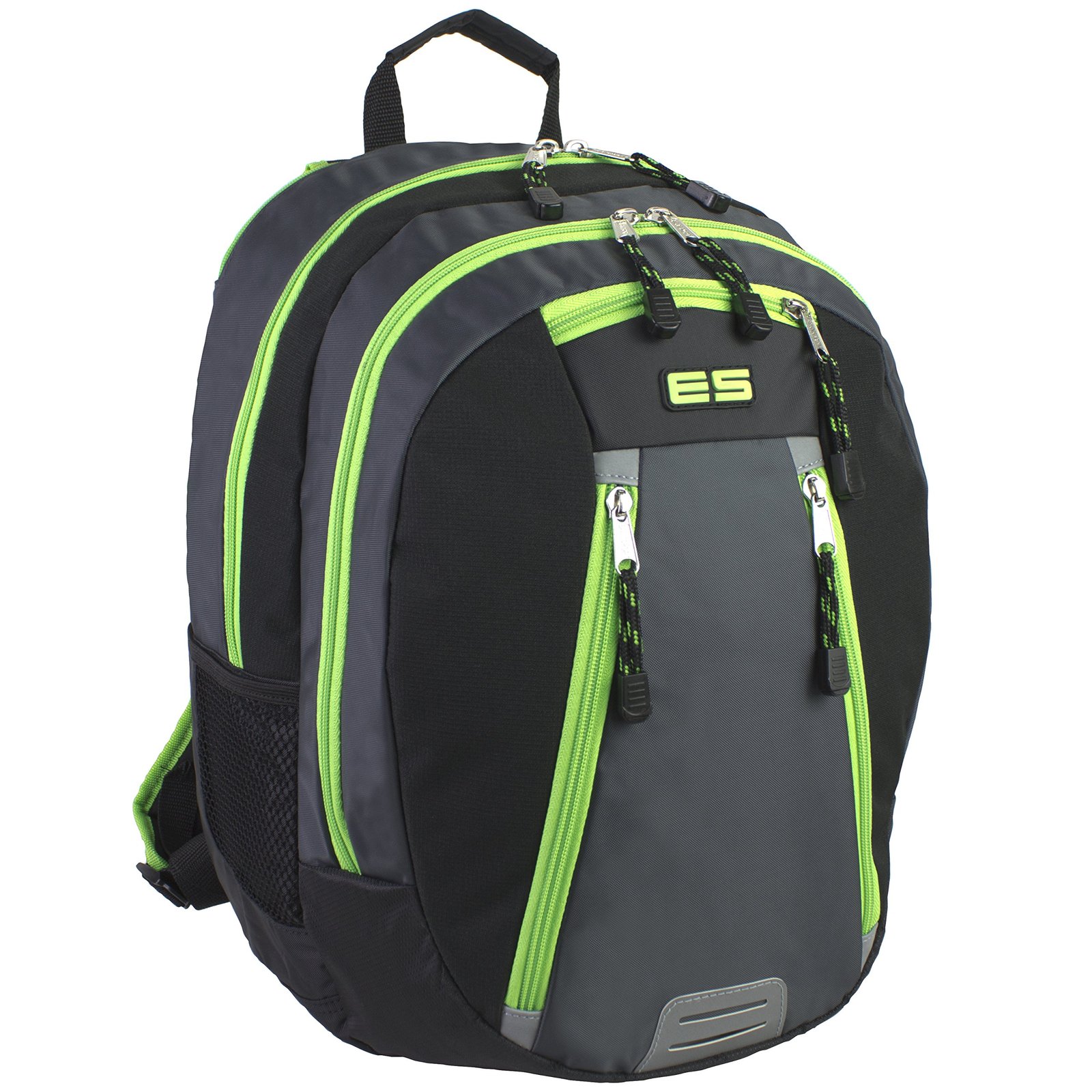 Eastsport Absolute Sport Backpack, Black with Neon Green Accents Luggage