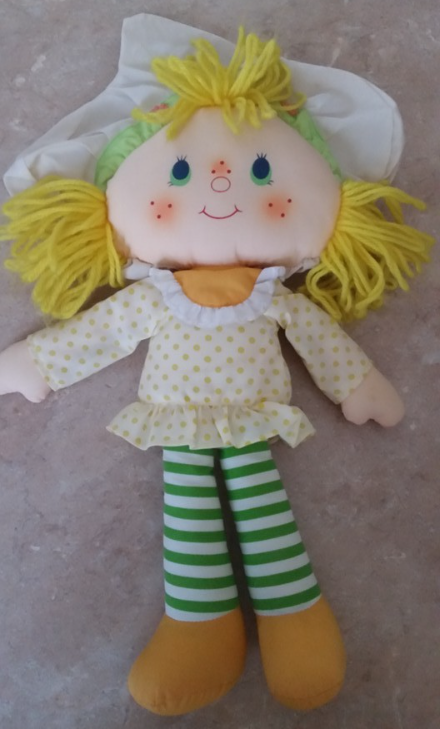 lemon meringue rag doll