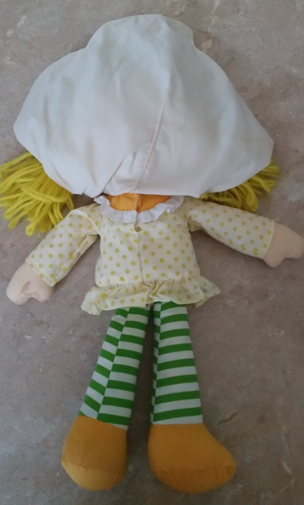 lemon meringue rag doll