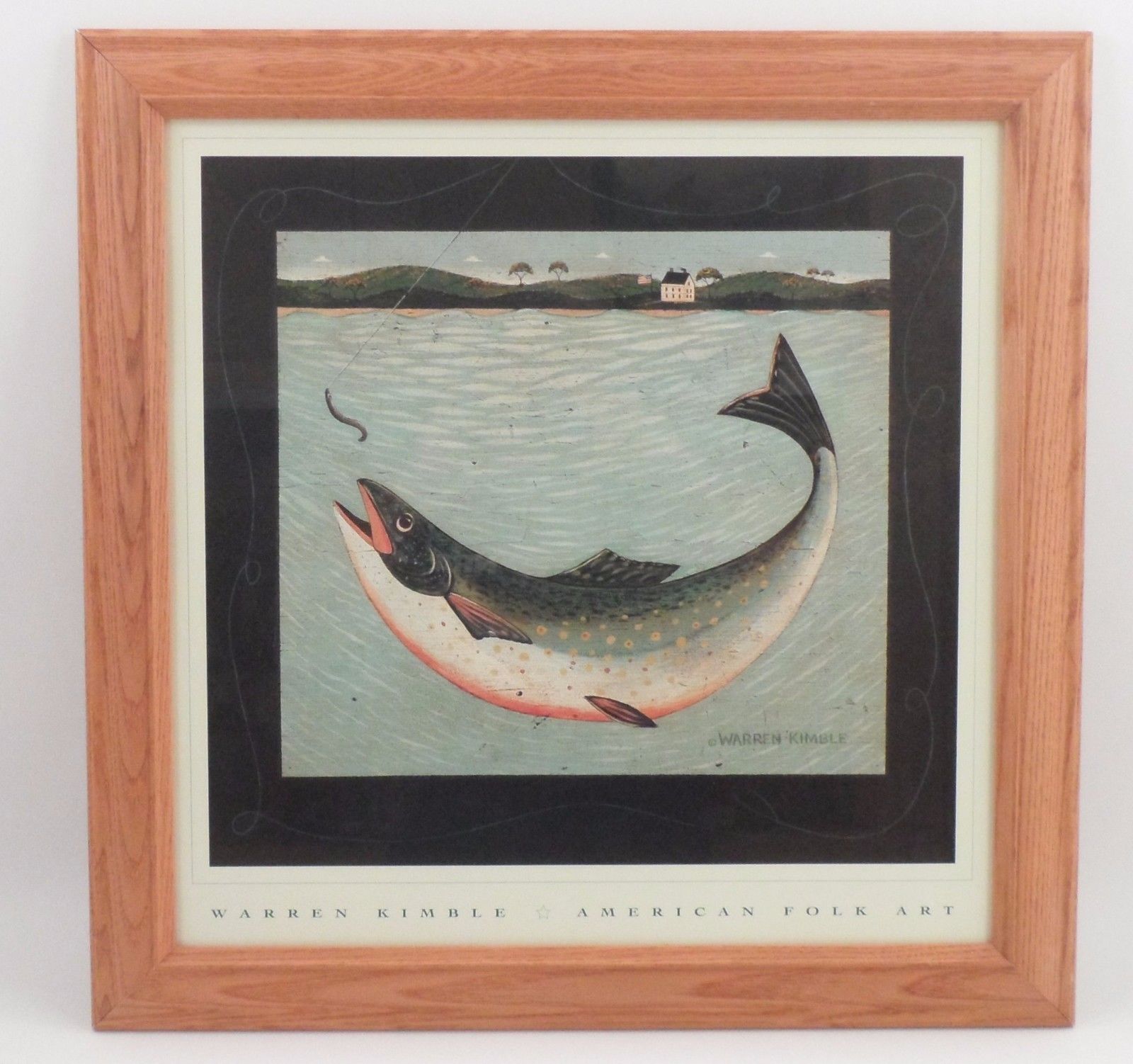 Warren Kimble Framed Prints - gn74wh8